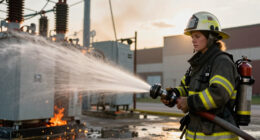 DC Firefighters Extinguish Substation Fire On N Street NW - WJLA