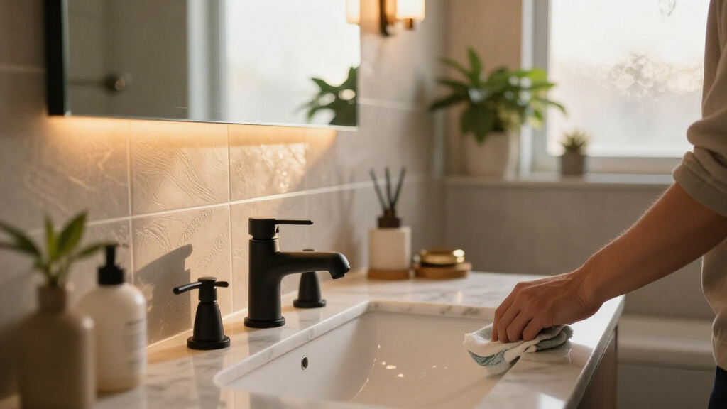 This Builder-Grade Powder Room Now Looks Completely Custom