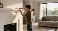 They Removed The Living Room’s Brick Fireplace — And They Don’t Regret It