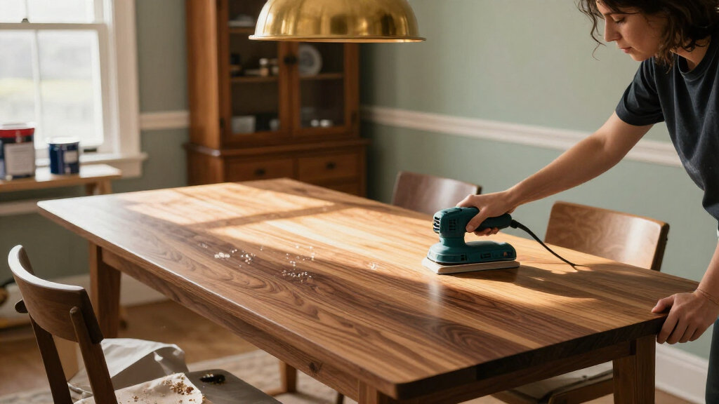 Their Dining Room Furniture Looked Dated Until 1 DIY Changed The Whole Room