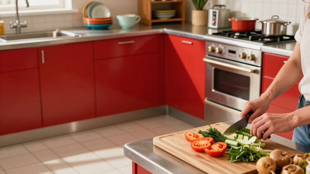 This Kitchen Got A 1940s-Style Redo — Somehow, It’s Bright And Modern Too