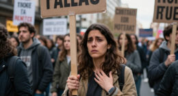 Thousands Protest Maricarmen's Eviction In Madrid
