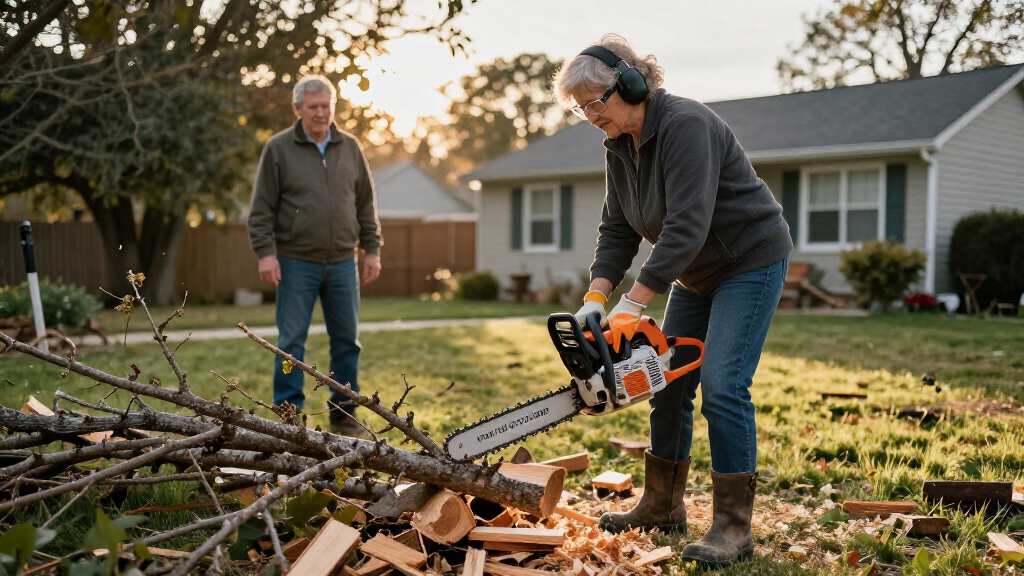 How Old Is Too Old To Use A Chainsaw?