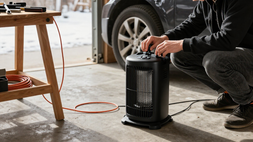 Keep Your Garage Warm This Winter With Lowe's Compact But Powerful Solution
