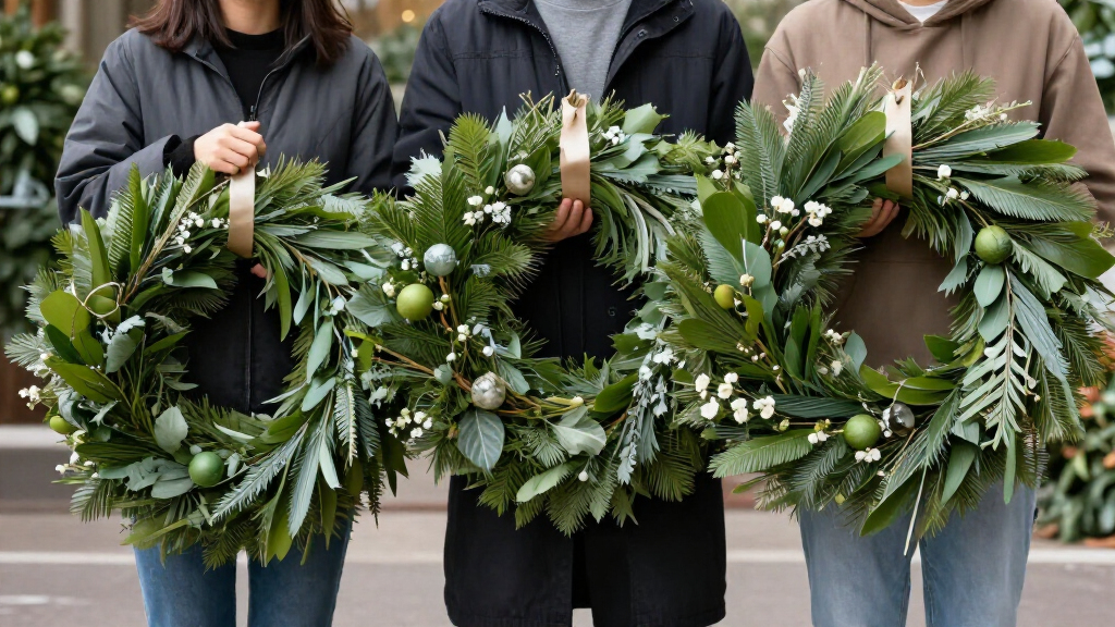 Sorry Wreaths, This Is The Stylish Alternative Trendy People Are Putting On Their Door This Festive Season